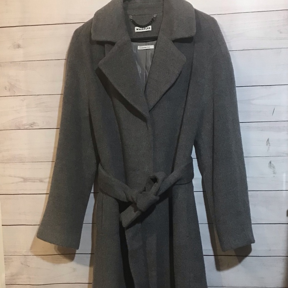 Whistles women’s small wool coat